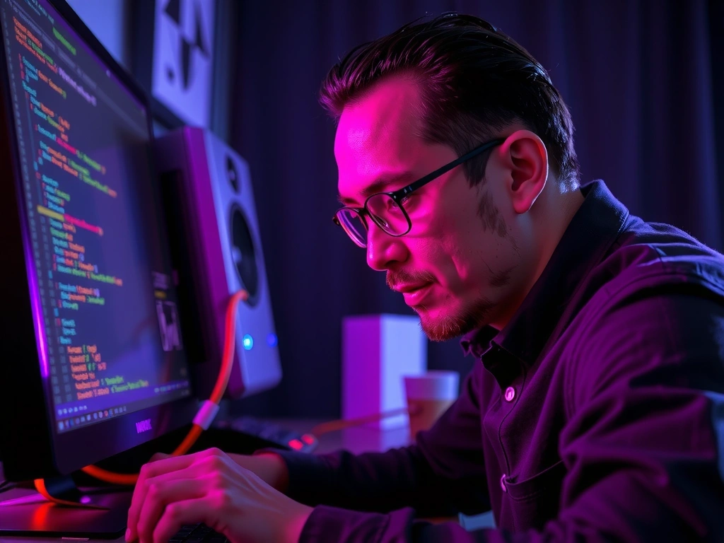 Lead Developer at work